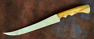 JN Coltello da Cucina-Chef fatto a mano CCW23c